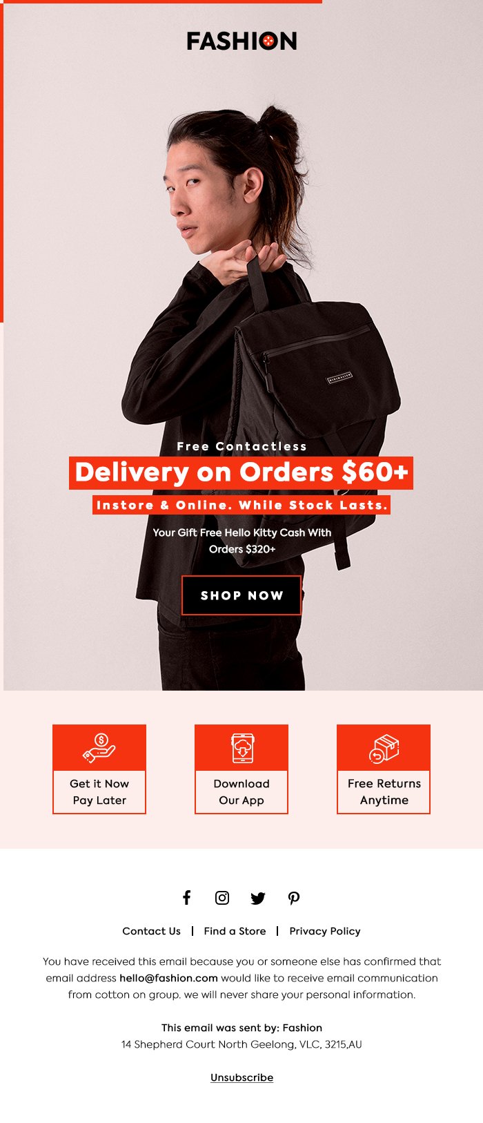 E-commerce Email
